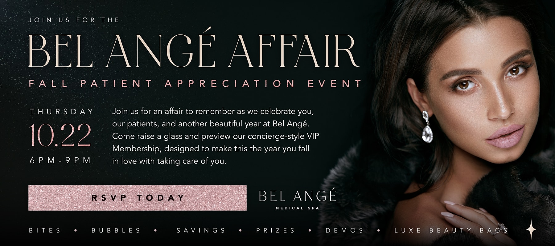 Bel Angé Fall Patient Appreciation Event promotional image